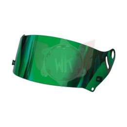 Schermo CK6 ARAI con specchio verde iridium