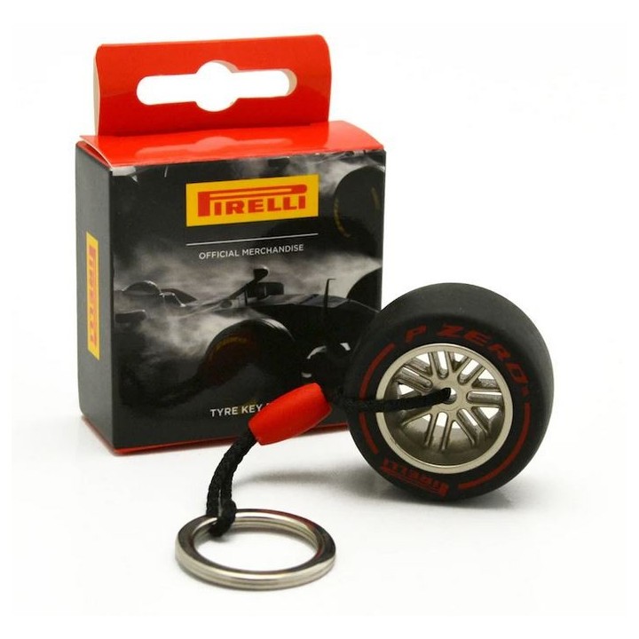 porte cle Pirelli 18 pouce rouge