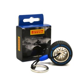 porte cle Pirelli 18 pouce bleu