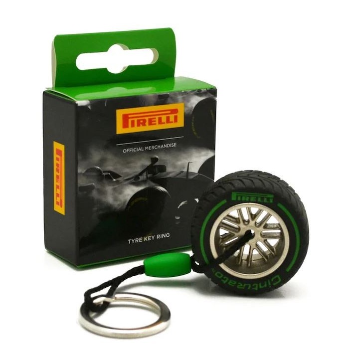 porte cle Pirelli 18 pouce vert