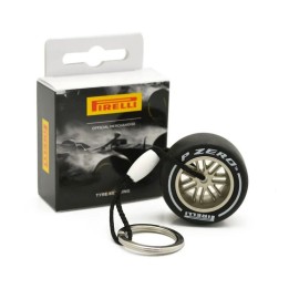 porte cle Pirelli 18 pouce blanc