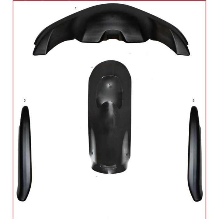 KIT CARROSSERIE CRG 507/508 NOIR NUES (PLASTIQUE SEUL)
