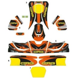KIT CRG AUTOCOLLANT CRG 507/508 COMPLET