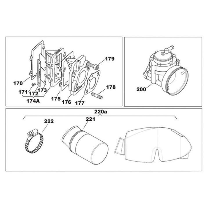 Valve fixing screws -Magickart
