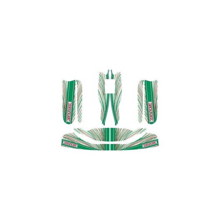 Kit completo Deco 2022 Tonykart RR M7 OTK