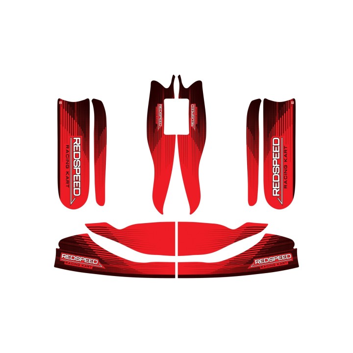 KIT DECO COMPLET M10 REDSPEED OTK