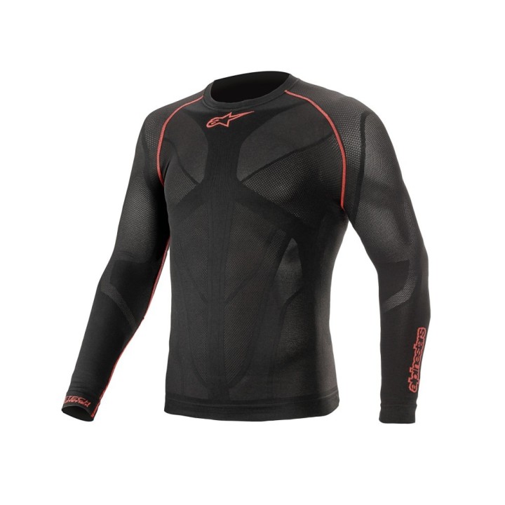 Sparco pullover karting black long sleeve