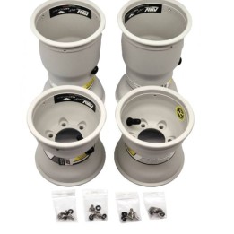 Set Jantes magnesium AMV 6 Trous Oxitech 130mm-212mm Kart Republic KR