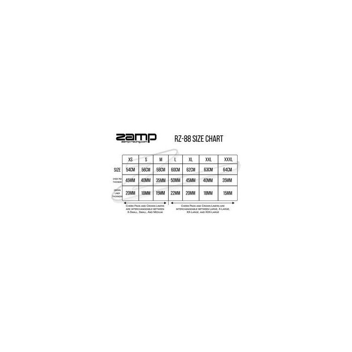 ZAMP RZ-88C Gloss Carbon FIA 8860