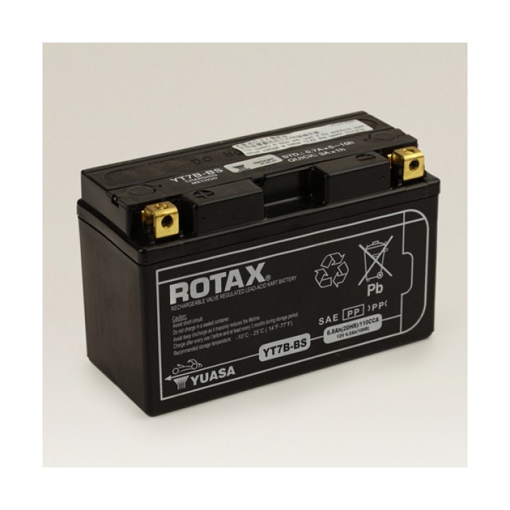 Rotax 12V-6,5Ah YUASA battery with pack - Magickart