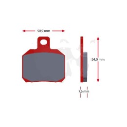 Plaquettes BREMBO SINTER