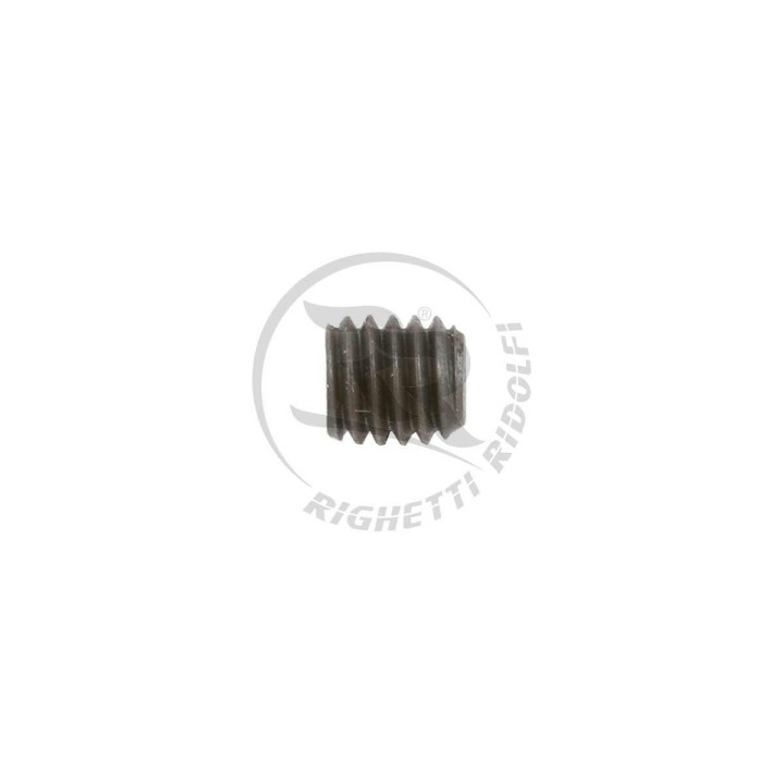 Screws, hexagon cash, m6x10mm hattete brown