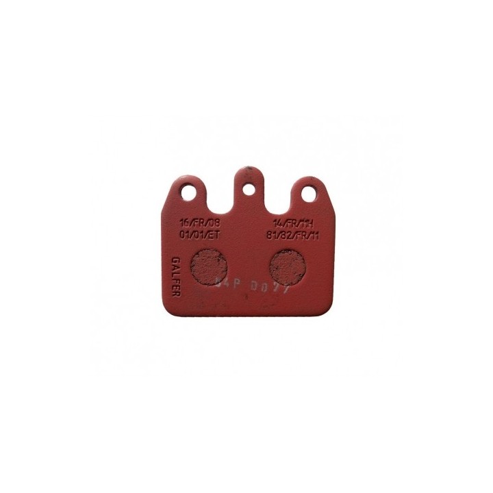 Pastilhas de freio CRG Sex 05 Vermelho -Magicheart