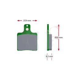 JEU PLAQUETTES CRG  SINTER VERT