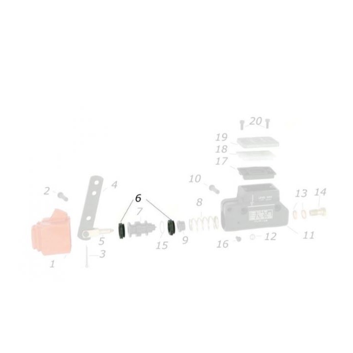 CRG-magickart brake pump cup