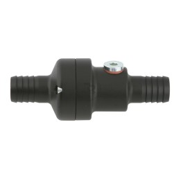 SOUPAPE THERMOSTATIQUE EN ALUMINIUM COMPLETE ANODISEE NOIRE 