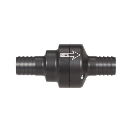 SOUPAPE THERMOSTATIQUE EN ALUMINIUM COMPLETE ANODISEE NOIRE