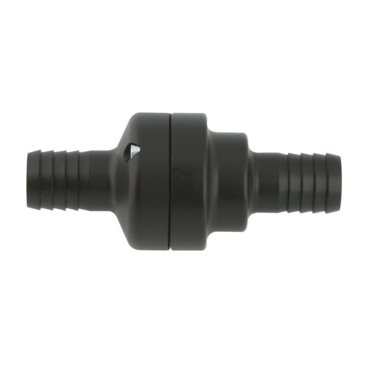 SOUPAPE THERMOSTATIQUE EN ALUMINIUM COMPLETE ANODISEE NOIRE
