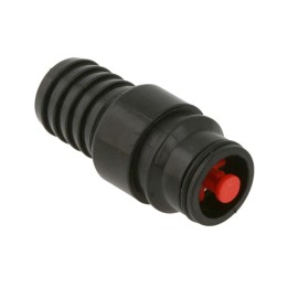 RACCORD RAPIDE MALE, COULEUR NOIRE