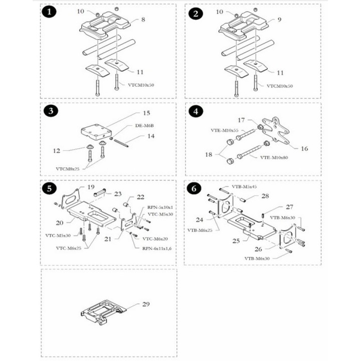 Noz de pára-choques traseiro M10 Birelart-MagickArt