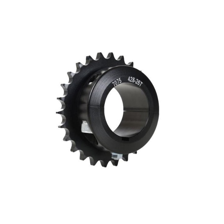 KZ ERGAL 7075 T6 ø50mm BLACK ANODIZED Crown - mais vendido na Magickart