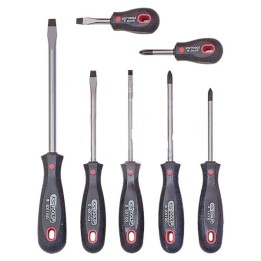 Screwdriver set, 7 pieces