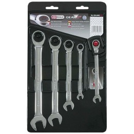 Llave de trinquete de 5 piezas GEARPLUS