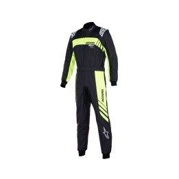 Karting FIA combination Alpinestars KMX9 V3 Graph 3 Yellow
