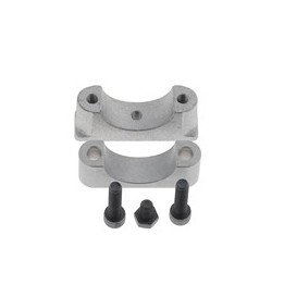 Bride alu support batterie IAME d.30 mm, sans silentbloc-Magickart