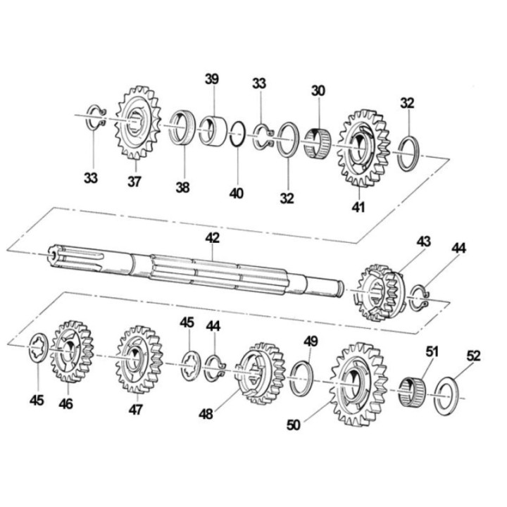 O-ring uscita pignone Tmkart R2