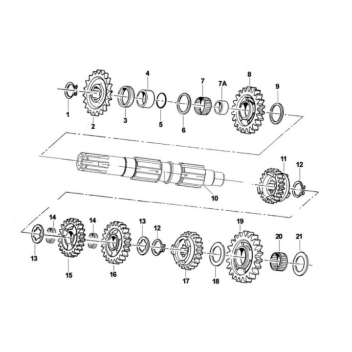 TMKART 32x21x2-Magcikart
