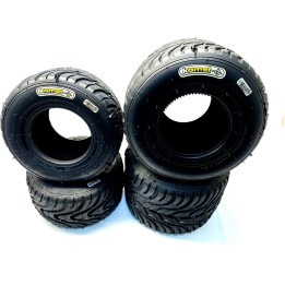 promoção Conjunto de 4 pneus Komet K3W chuva (2 AV + 2 AR) Gato. KA100 em Magickart
