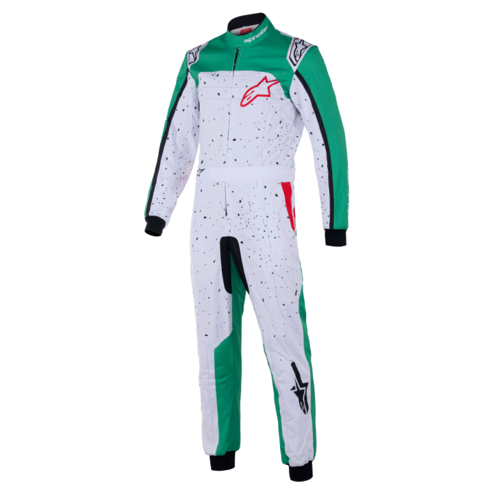 Combinação de Karting Fia Alpinestars KMX9 V3 Gráfico 6 -Magichart