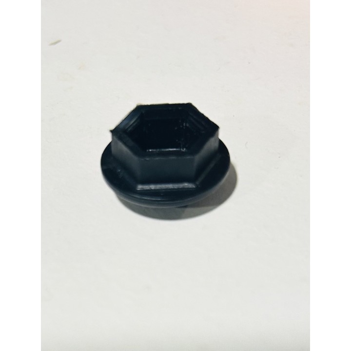 Pedal stop screw cover