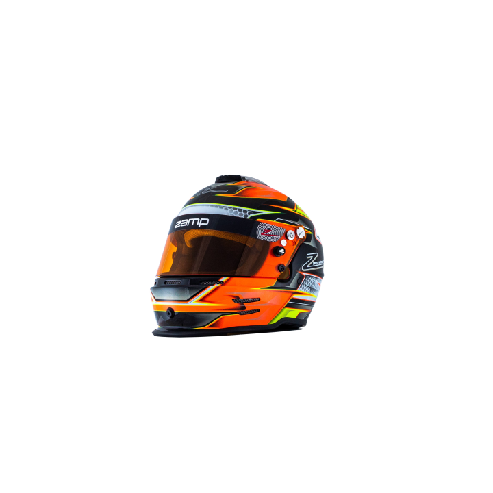 Casco infantil Zamp RZ-42Y CMR Naranja/Amarillo -Magickart