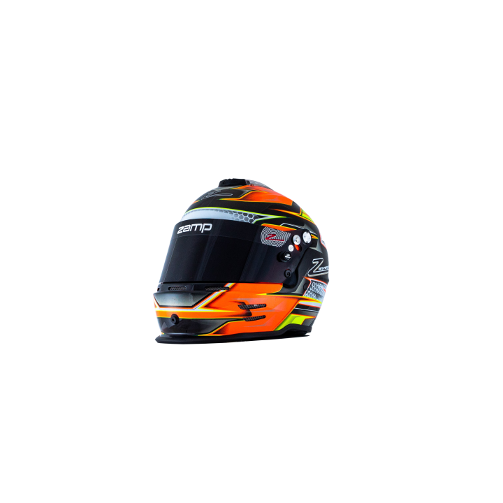 Casco infantil Zamp RZ-42Y CMR Naranja/Amarillo -Magickart