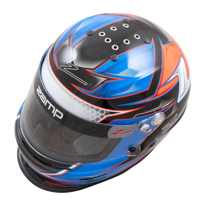 Casque ZAMP RZ 42 Youth Orange/Blue-Magickart