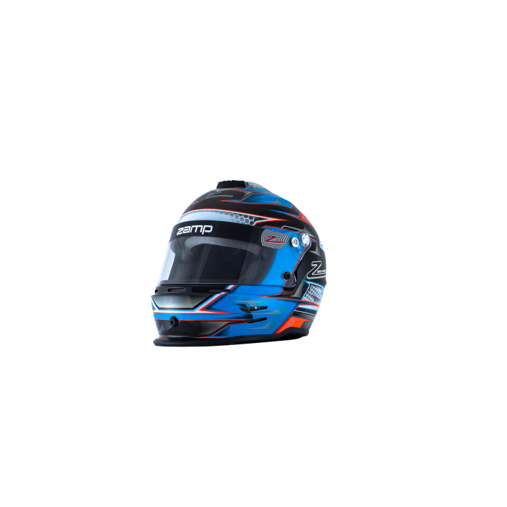 Casco ZAMP RZ 42 Youth Orange / Blue-Magickart