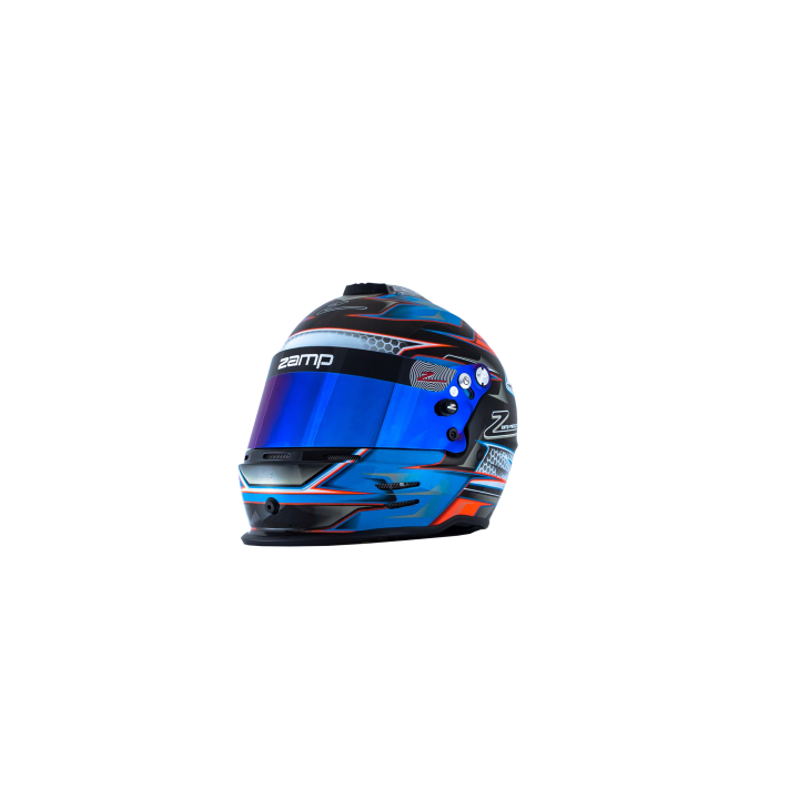 Casco ZAMP RZ 42 Niño Naranja/Azul-Magickart