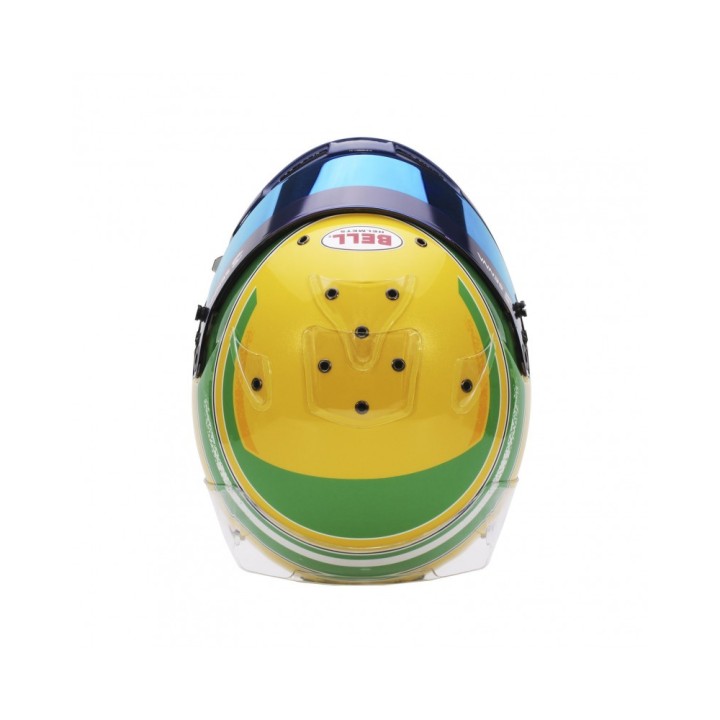 Pacote de capacete de karting Bell Kc7 cmr senna- magiceart
