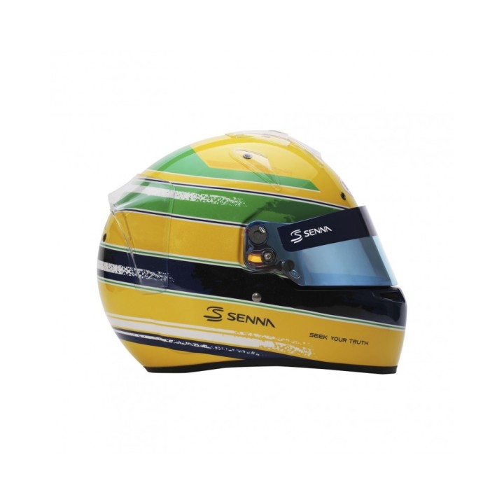 Pacchetto di casco karting Bell Kc7 cmr senna- magickart