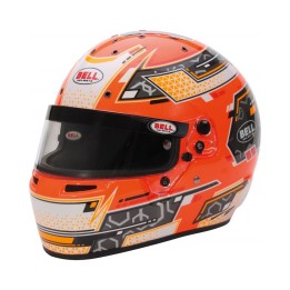 Casco da karting Bell RS7 K STAMINA ARANCIONE-MAGICKART