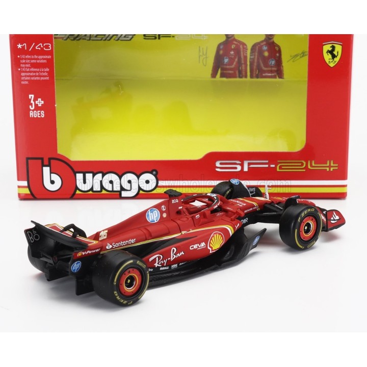 Burago - Ferrari SF-24 Charles Leclerc-magickart