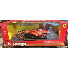 BURAGO 1/18 Ferrari F1 SF24 Charles Leclerc 16-MagickArt