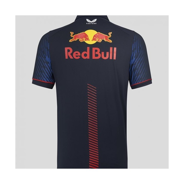 Red Bull Racing Polo Racing Replica Max Verstappen Bleu -Magickart