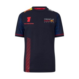 Red Bull Castore T-Shirt Replica Max Verstappen Μπλε για το παιδί-Magickart