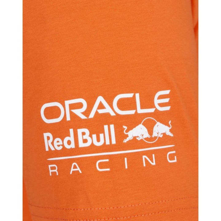 T-shirt Red Bull Castore Max Verstappen Orange enfant