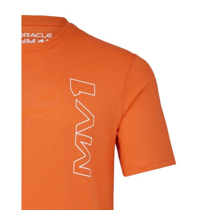 T-shirt Red Bull Castore Max Verstappen Orange enfant