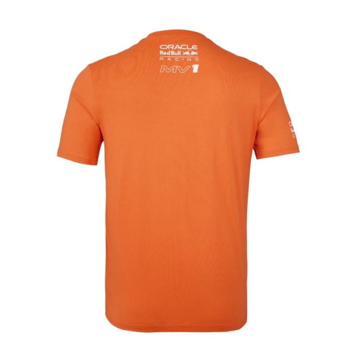 Red Bull Castore Max Verstappen T-Shirt Orange Child-Magickart