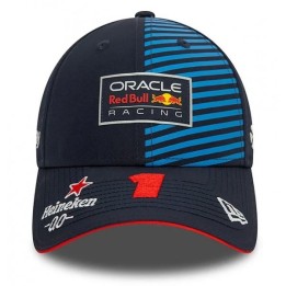 Casquette snapback 9FORTY New Era Red Bull Formule 1 Max Verstappen 1 Bleu Homme -magickart